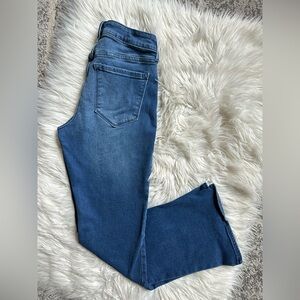 Old Navy mid-rise WOW bootcut jeans